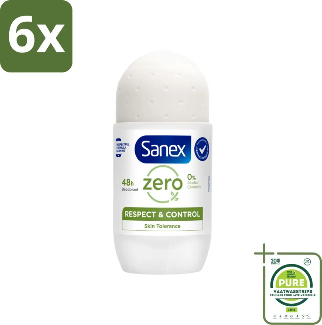Sanex Deodorant Roller Zero% Normal Skin 50 ml
