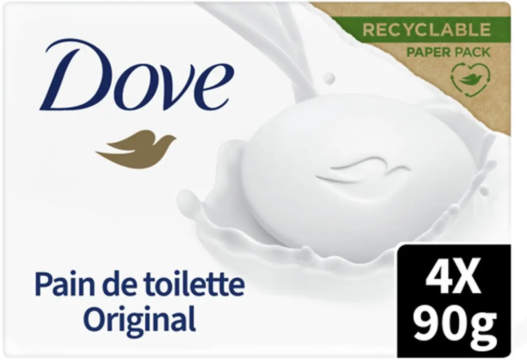Dove Original - Zeep - Beauty Cream Bar - 360 g - Voordeelverpakking - 2 stuks