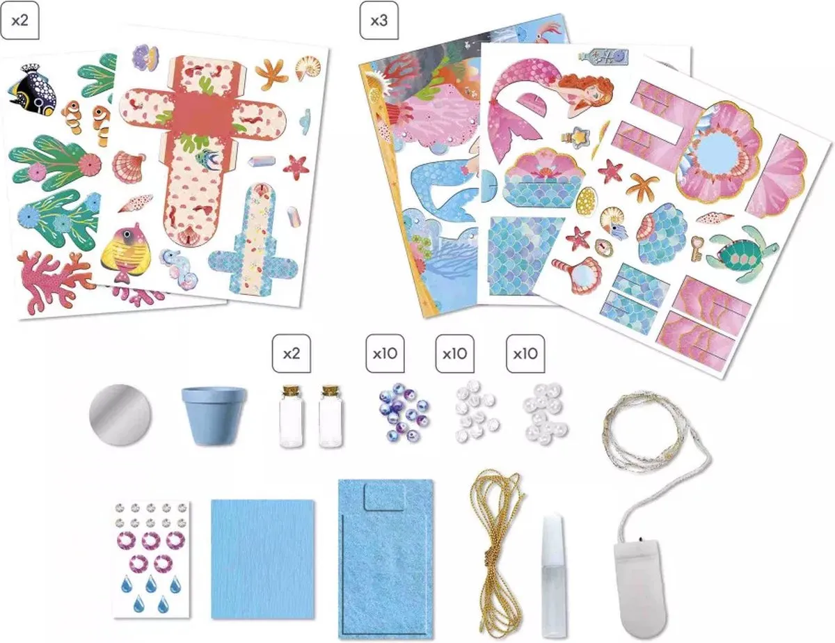 Janod Magic Ocean De Zeemeermin Kamer - Multikleur