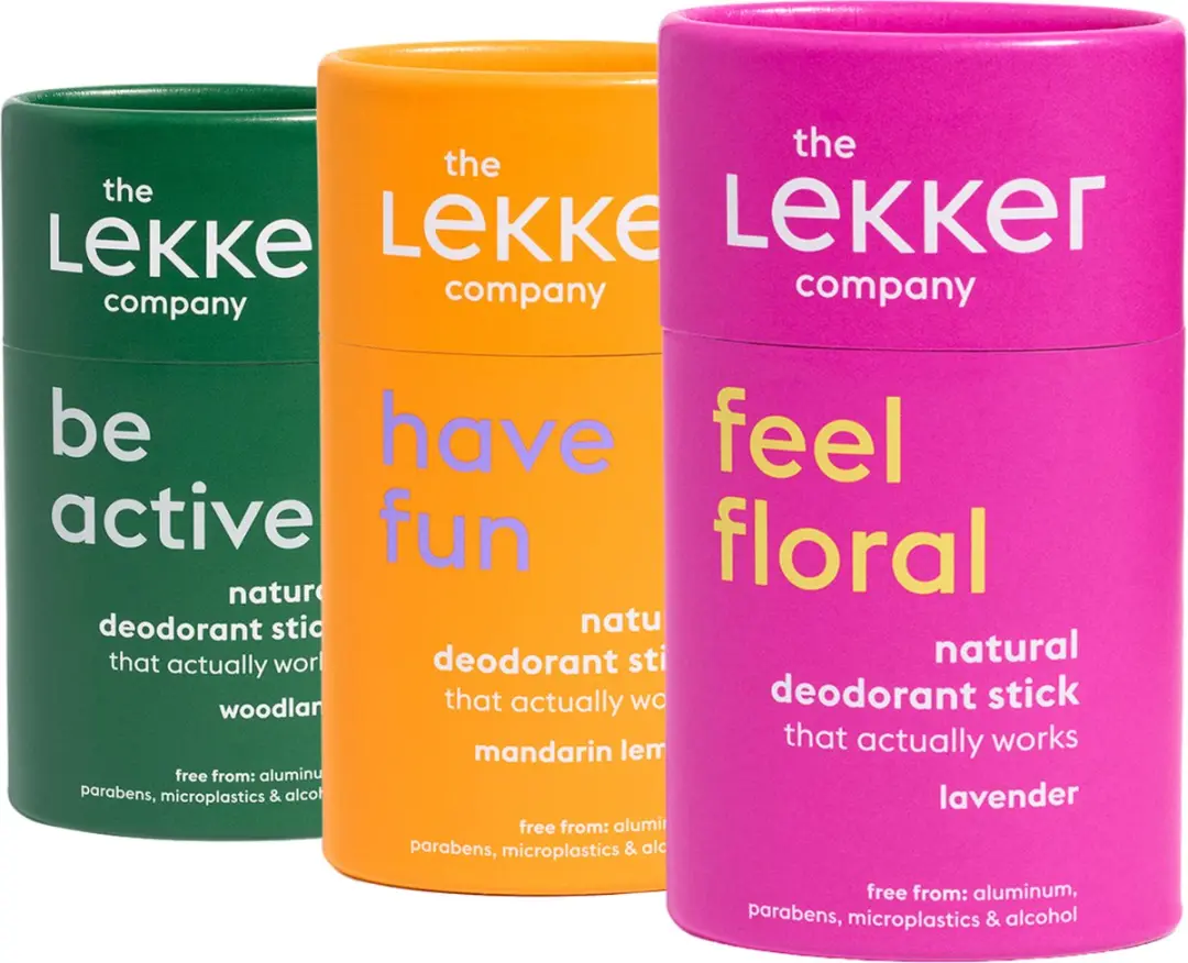 The Lekker Company deo stick combideal