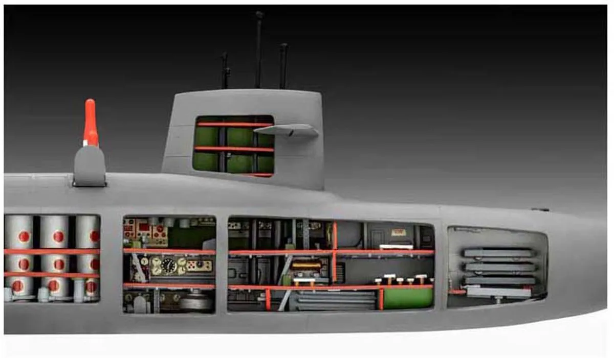 Revell USS Abraham Lincoln REV05185 Onderzeeër 1:225 Modelbouwpakket - Multi