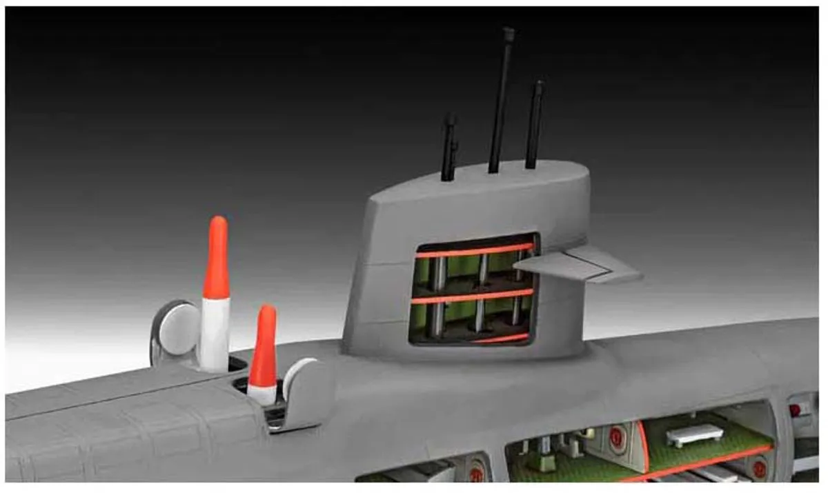 Revell USS Abraham Lincoln REV05185 Onderzeeër 1:225 Modelbouwpakket - Multi