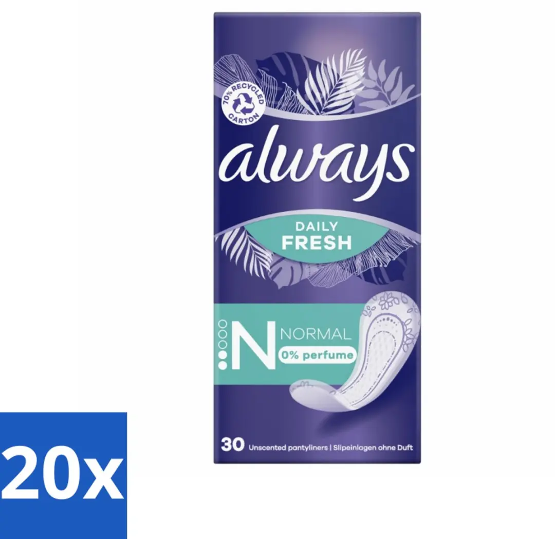 20 x Always Daily Fresh