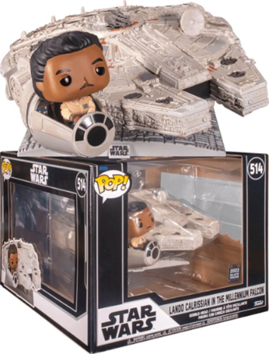 Funko Pop! Rides Disney Star Wars Lando Calrissian Millennium Falcon