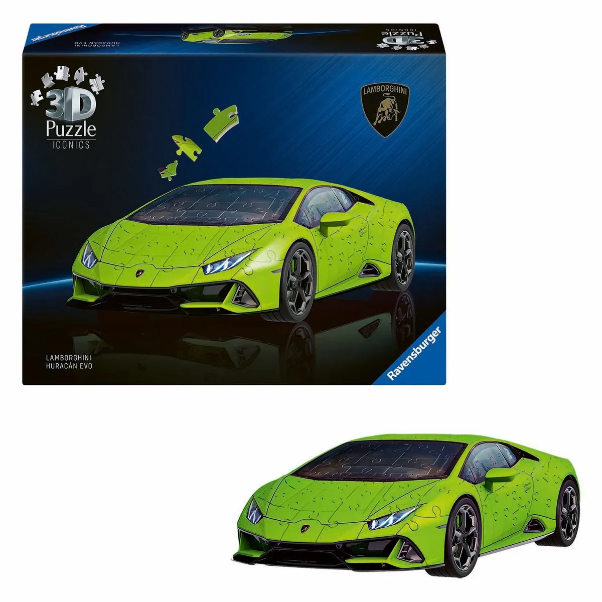 Ravensburger Iconics Lamborghini Huracán EVO 3D Puzzel 108 Stukjes