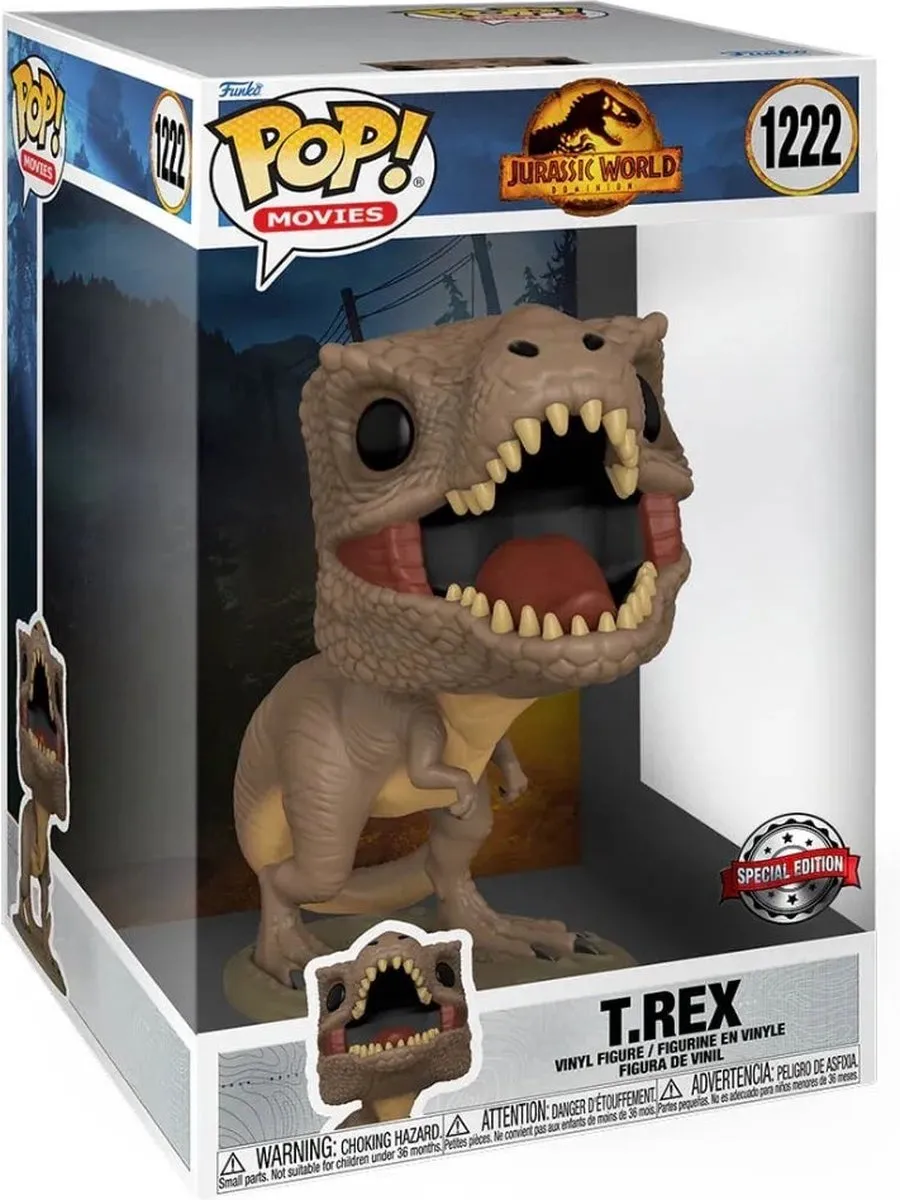 Funko Jurassic World Dominion POP! T-Rex #1222 - Multicolor