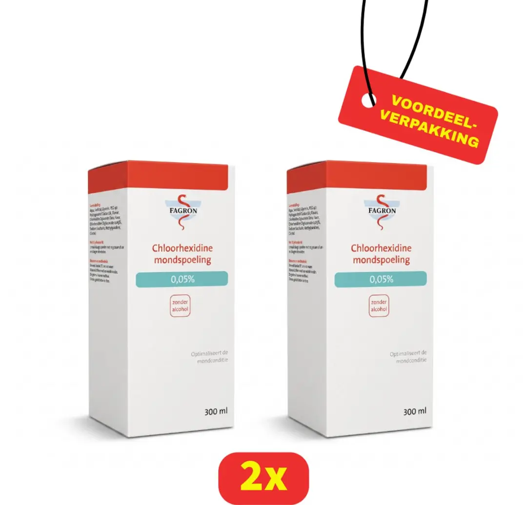 Fagron Chloorhexidine Mondspoeling 0.05%