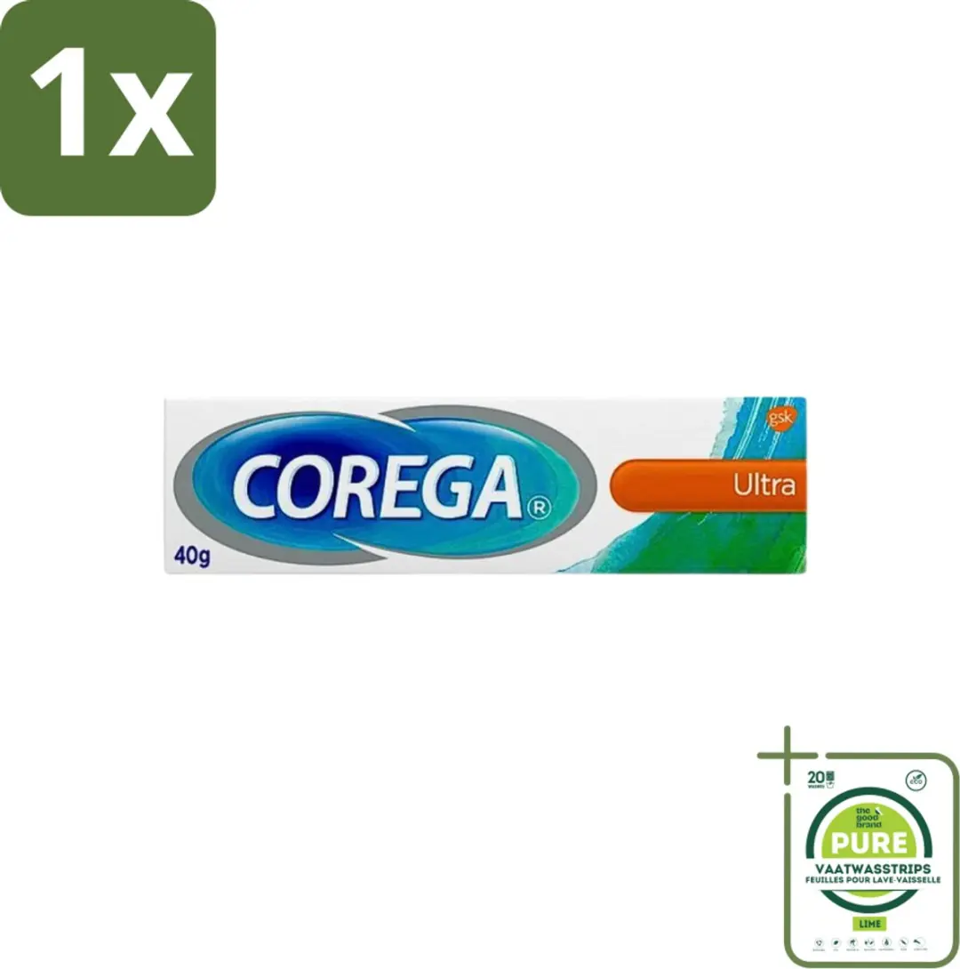 1 x Corega Ultra Kleefcrème