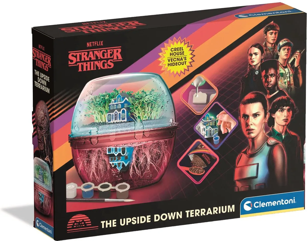 Clementoni Stranger Things Vecna's Huis Terrarium