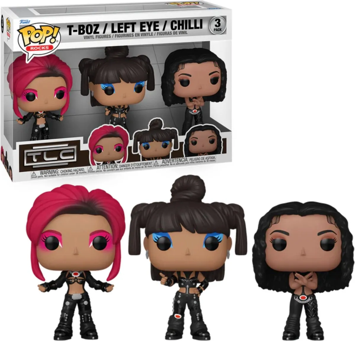 Funko Pop Rocks TLC 3-Pack