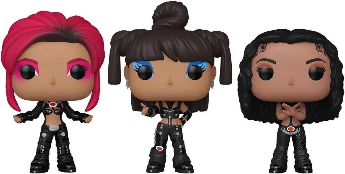 Funko Pop Rocks TLC 3-Pack - T-Boz, Left Eye, Chilli