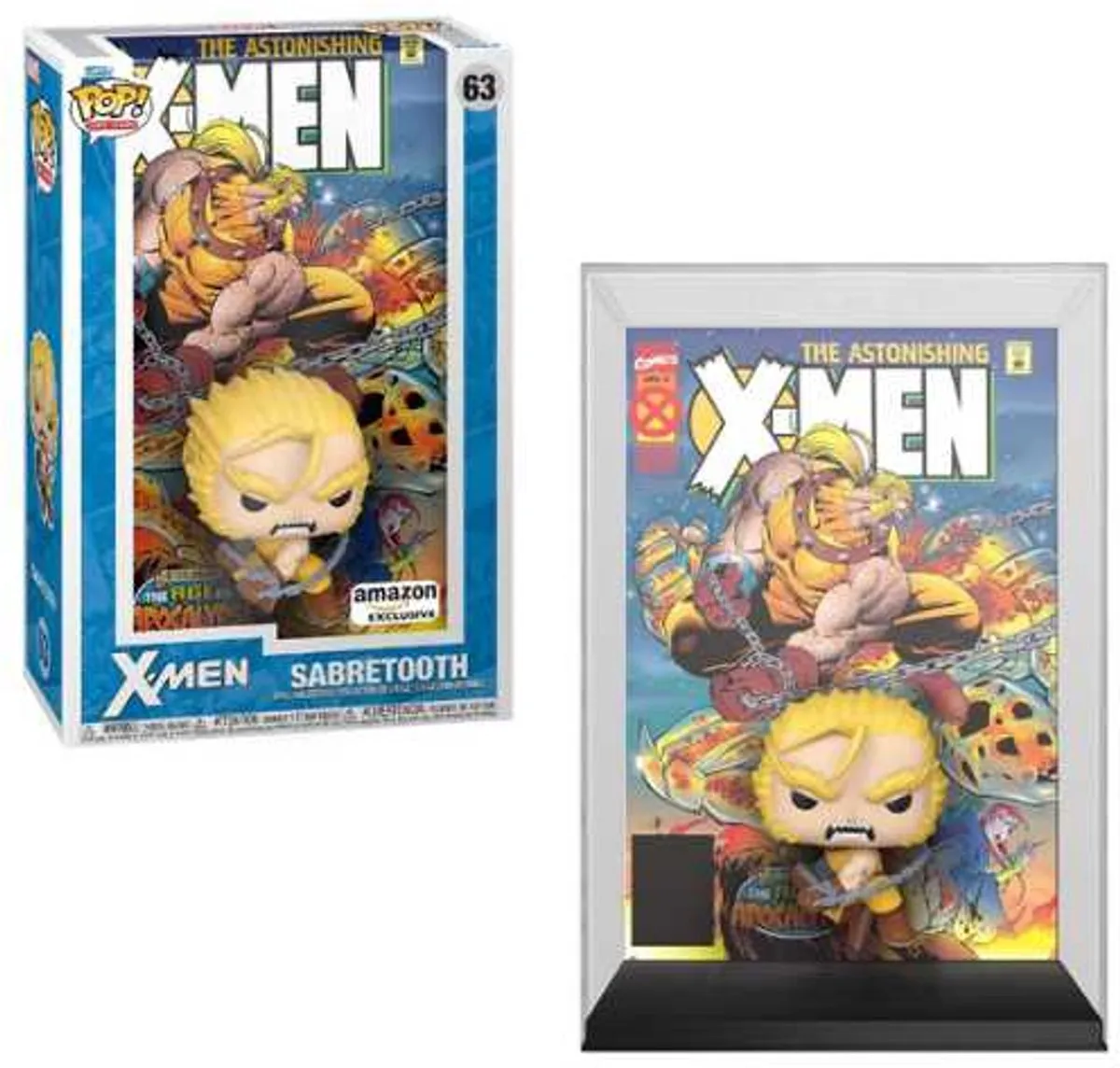 Funko Pop! Marvel X-Men Sabretooth #63 AMZ Exclusive