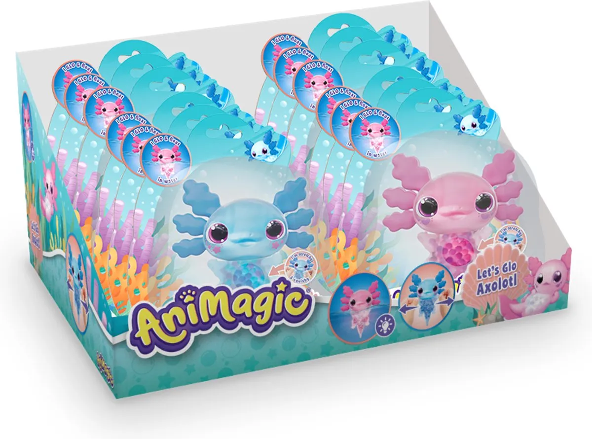 Goliath Animagic Axolotl Assorti Multicolor