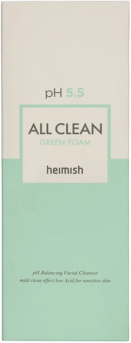 Heimish All Clean Green Foam Cleanser pH5.5 - 150ml