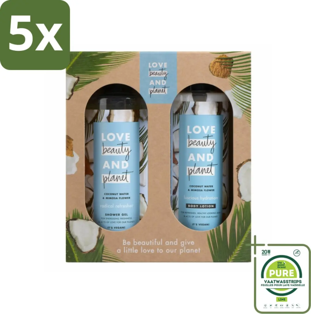 5 x Love Beauty and Planet