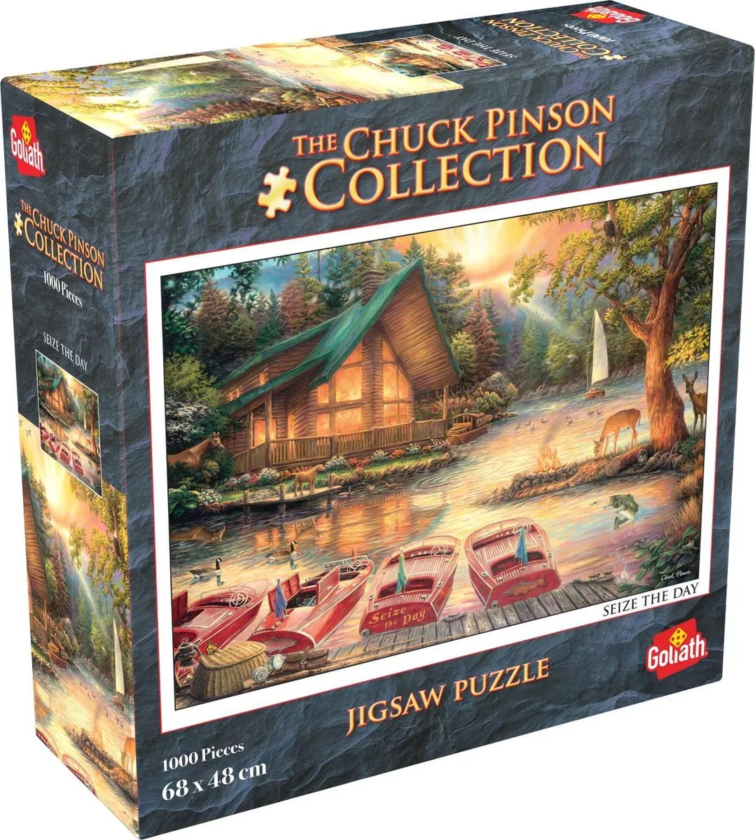 Goliath Chuck Pinson Seize the Day Puzzel 1000 Stuks