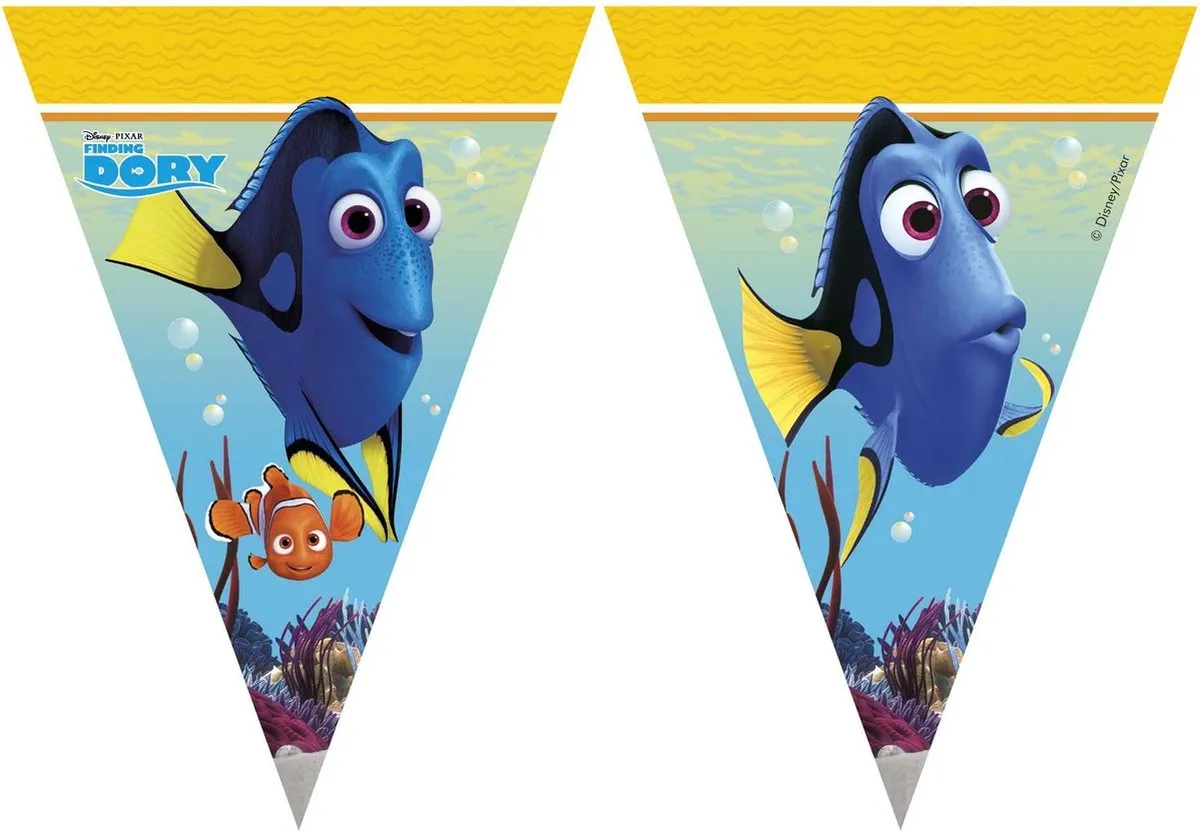 Disney Finding Dory Vlaggenlijn 2m - Multi