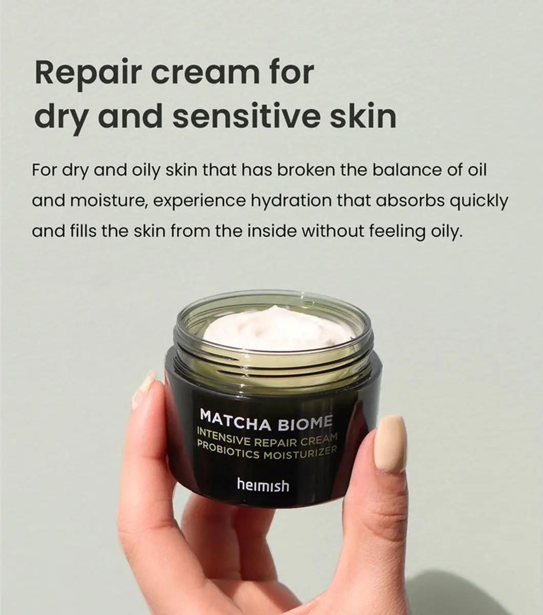 Heimish Matcha Biome Intensive Repair Cream 50ml