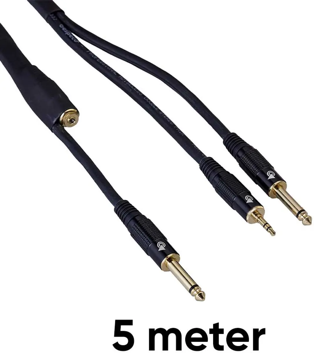 Bespeco EAY2JDMS500 Gitaar- en Hoofdtelefoonkabel