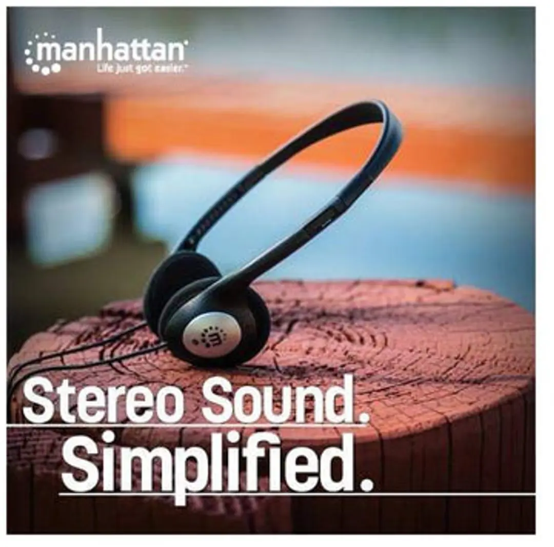 Manhattan Stereokoptelefoon 177481 - Draadloos - Zwart - afbeelding 4 van 6