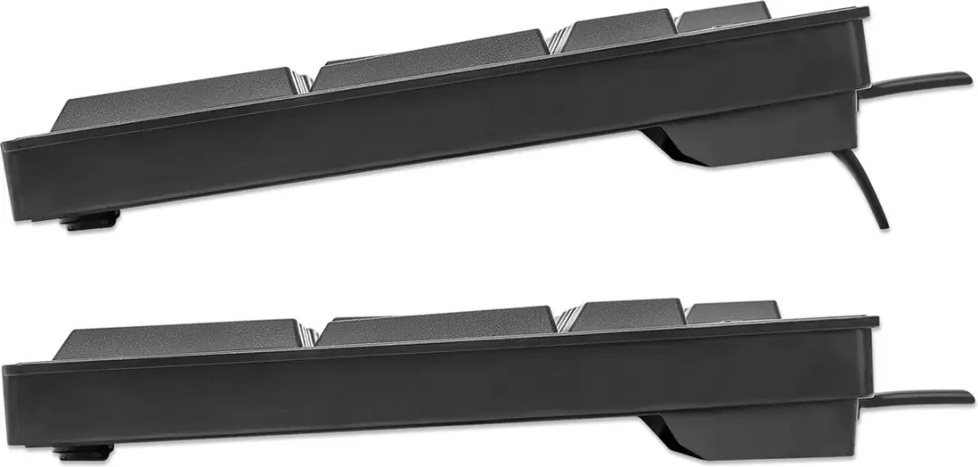 Manhattan 179324 Toetsenbord USB QWERTZ - Zwart