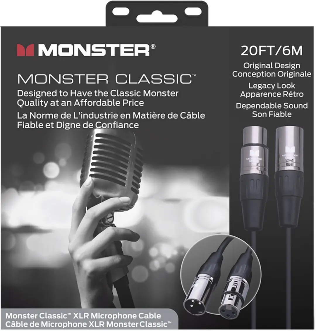 Monster Cable Classic XLR 6m
