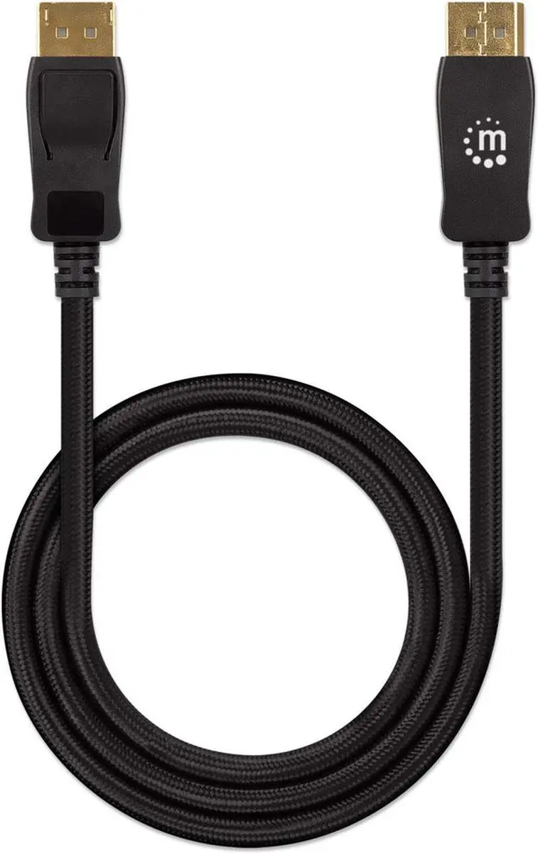 Manhattan 353625 DisplayPort-kabel 3m - Zwart