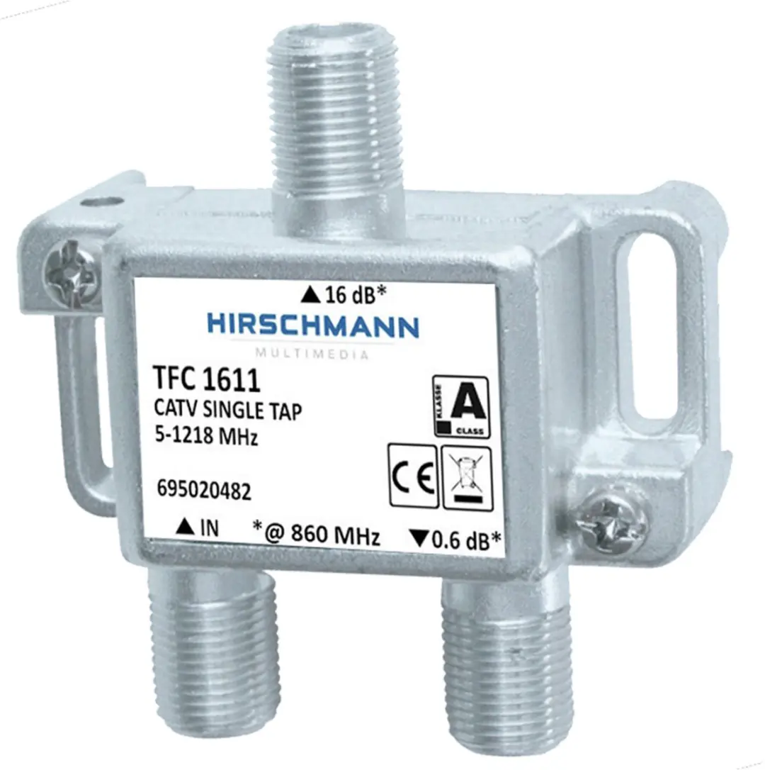 Hirschmann multitap TFC1611 SHOP met 1 uitgang