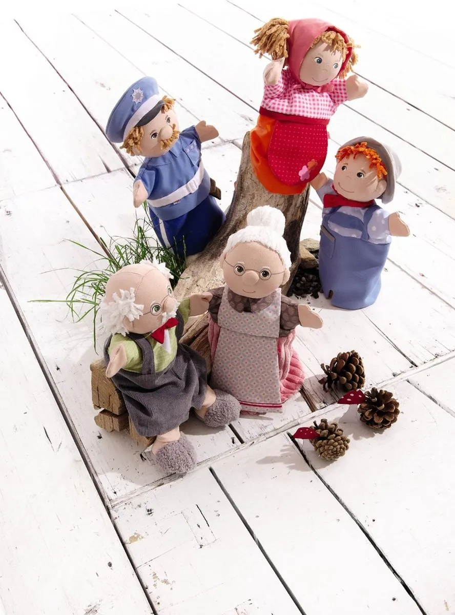 Haba Handpop Oma 27cm - Meerdere kleuren
