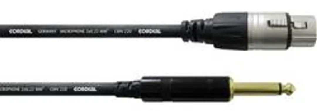 Cordial CCM 7,5 FP XLR-Jack 6,3mm Kabel 7,5m