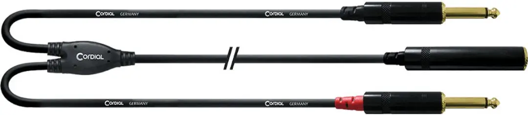 Cordial CFY 0,3 KPP Audio Y-adapter