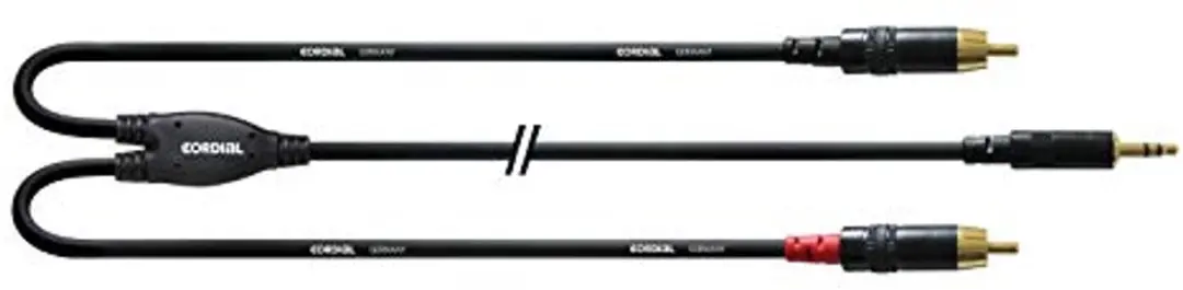 Cordial CFY 3 WCC Stereo Kabel - 3m - Zwart