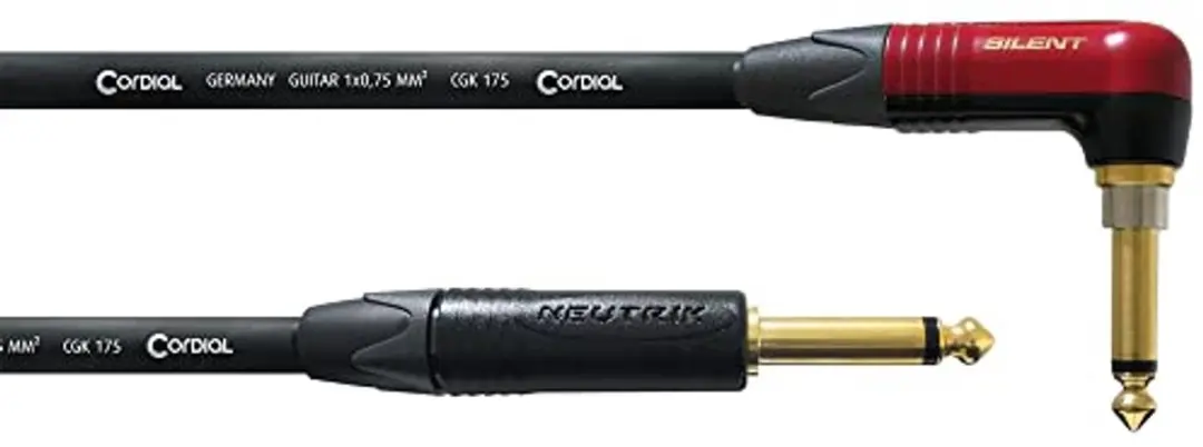 Cordial CSI 6 RP-SILENT Instrumentkabel 6m - Zwart