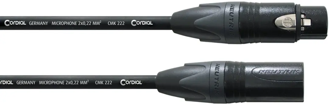 Cordial CMP FM Select Microfoonkabel XLR M/V - Zwart - afbeelding 6 van 6