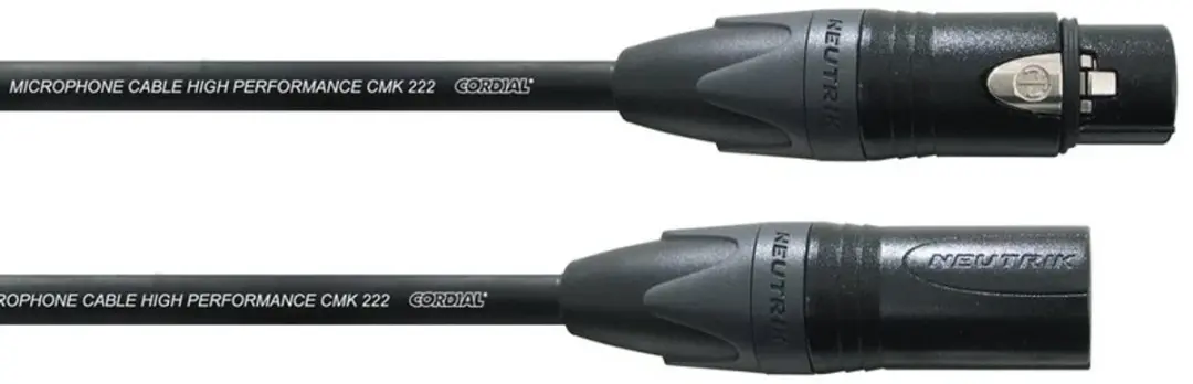 Cordial CPM FM Select Microfoonkabel XLR F/M 5m - Zwart - afbeelding 6 van 6