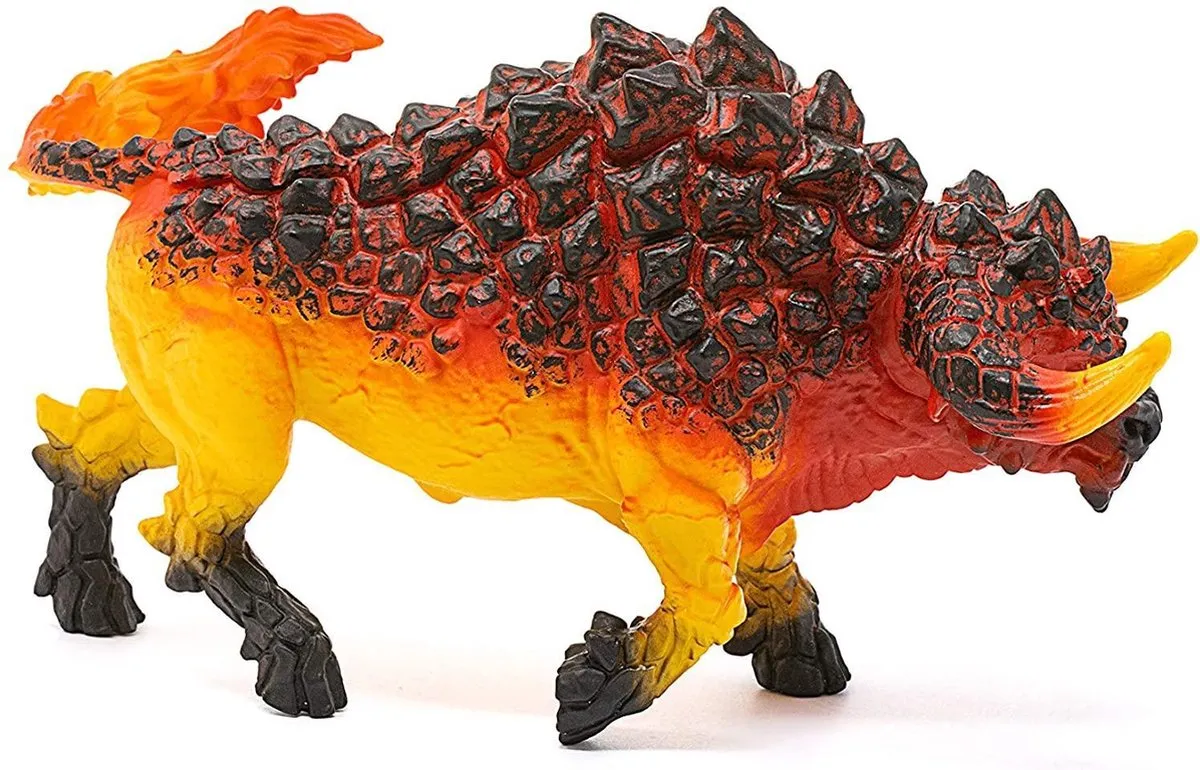Schleich Eldrador Creatures Vuurstier Speelfiguur - 42493 - Multikleur