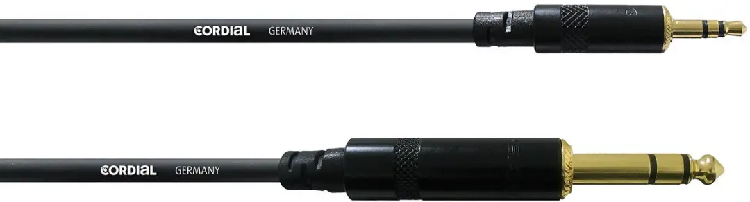 Cordial CFM 1,5 WV Audiokabel 1,5m - Zwart - afbeelding 2 van 3