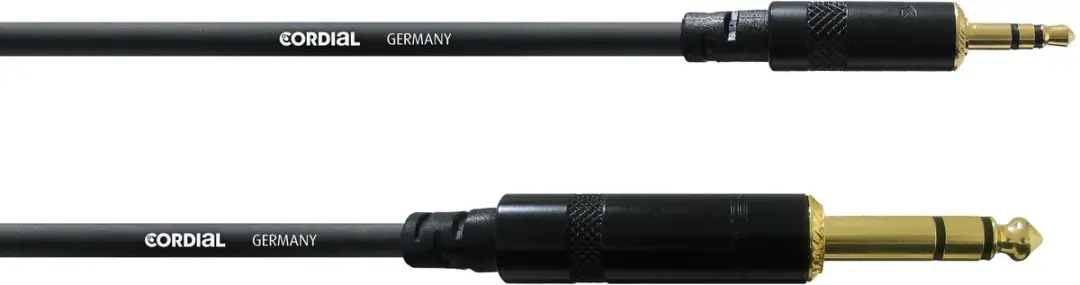 Cordial Audiokabel 3m 3,5sym/6,3sym REAN, CFM 3 WV