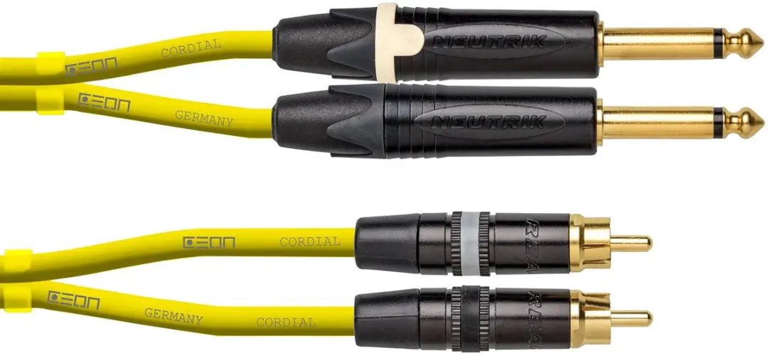 Cordial CEON DJ PLUG-RCA 3 Y Cinchkabel 3 m