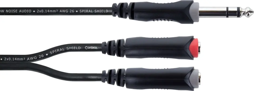 Cordial EY 0.3 VGG Y-Adapterkabel 0,3m - Zwart