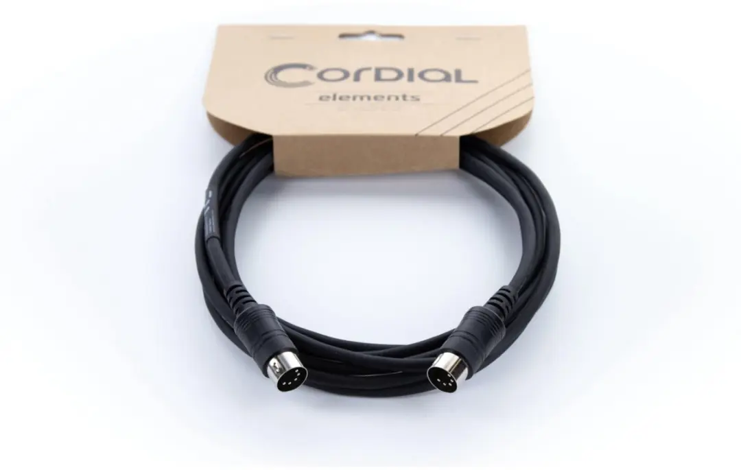 Cordial ED 1 MIDI-kabel 1m - Zwart