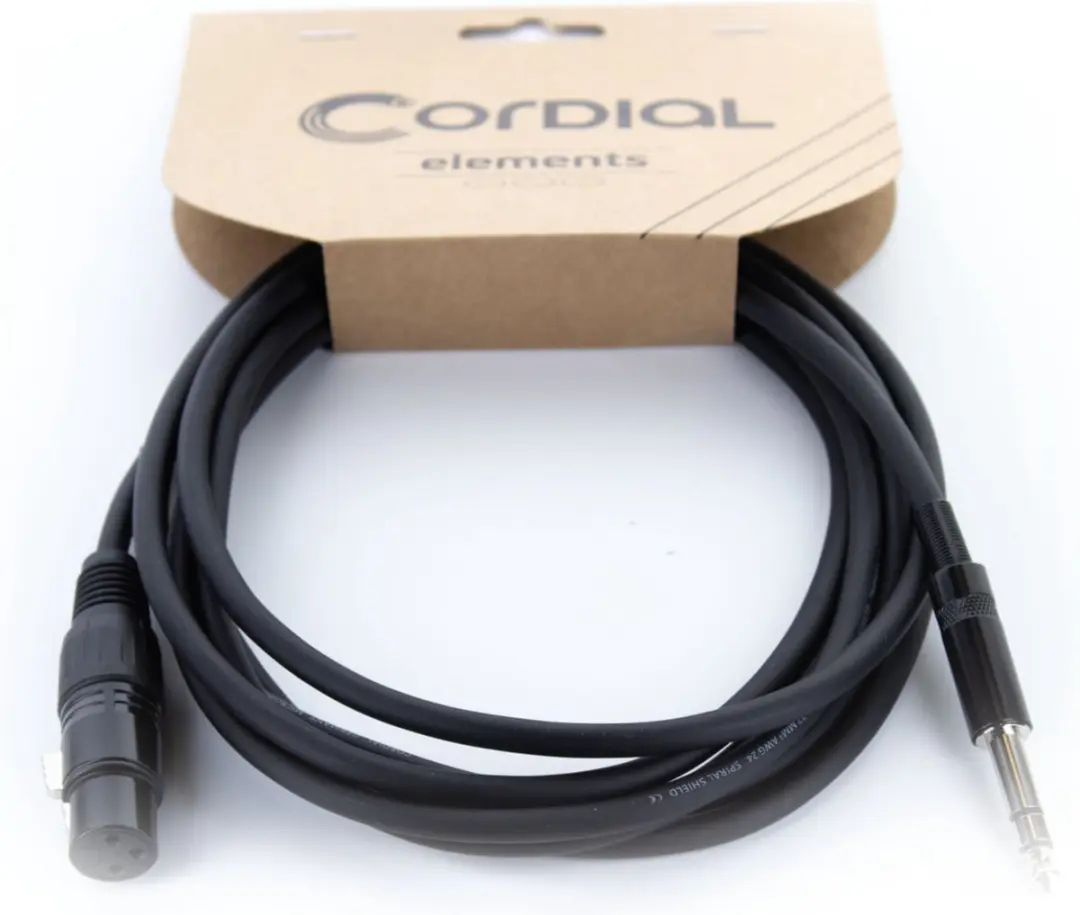 Cordial EM 3 FV Microkabel 3 m