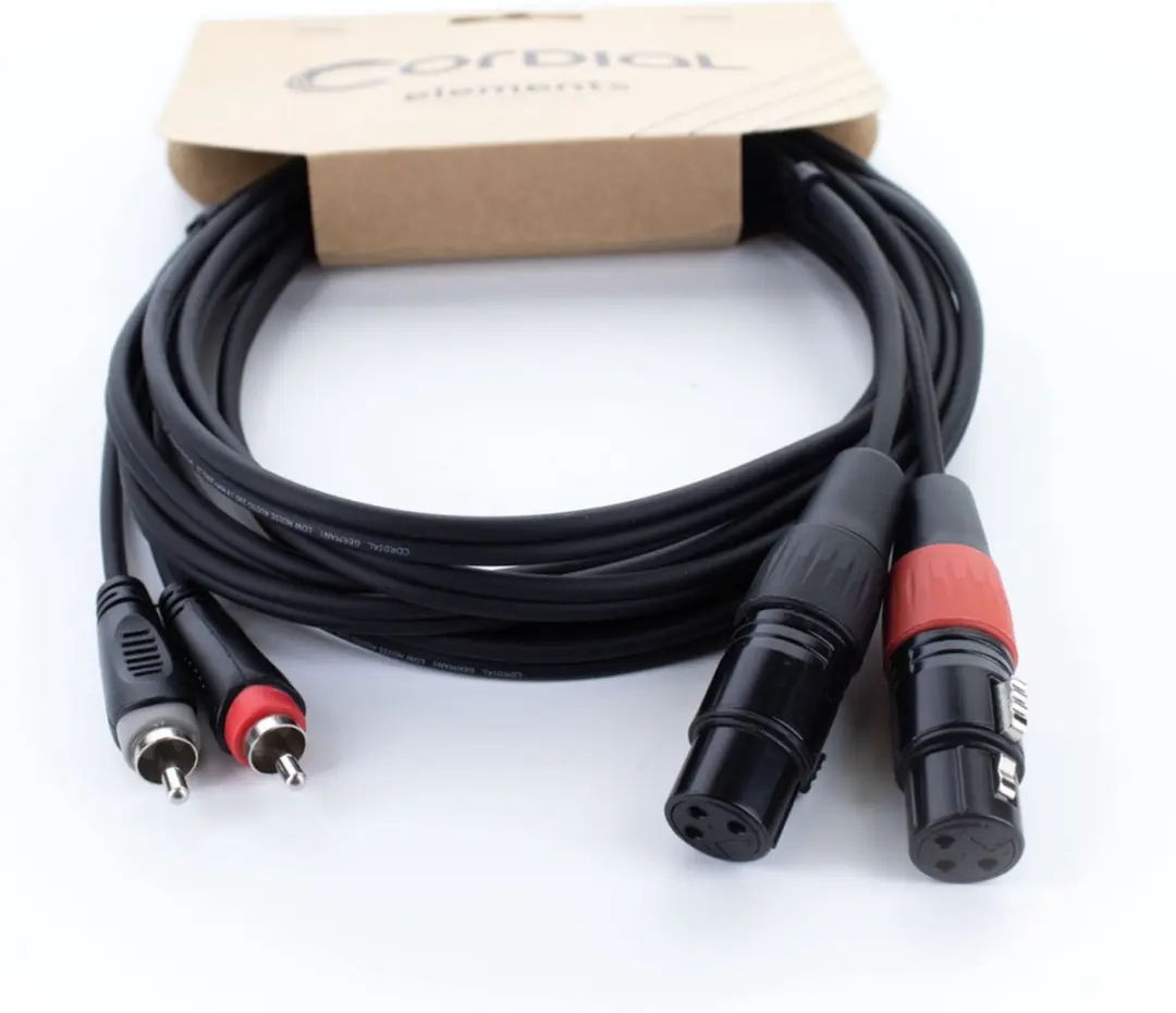 Cordial EU 1.5 FC Audiokabel 1,5m