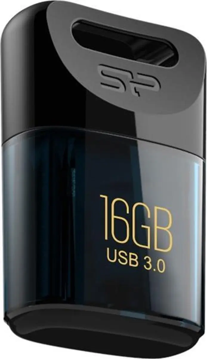 Silicon Power Jewel J06 USB Stick 16GB - Donkerblauw