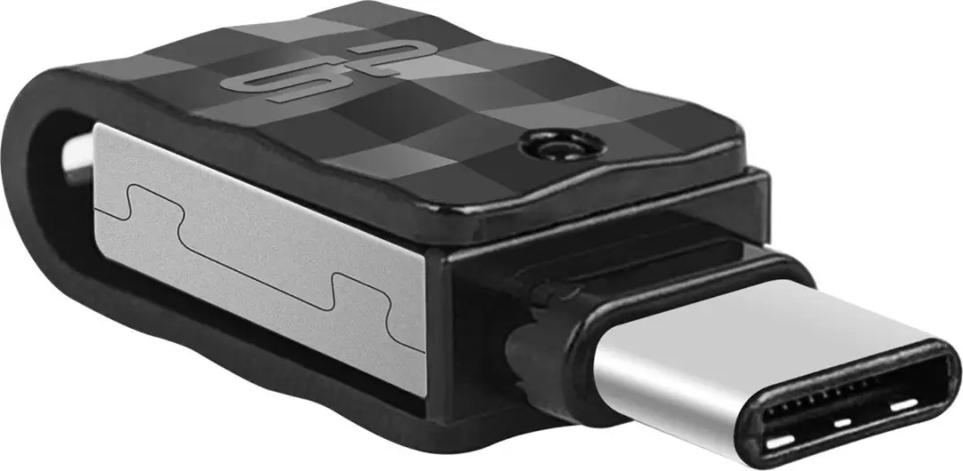 Silicon Power C31 USB-Stick 16GB - USB-A/USB-C - Zwart