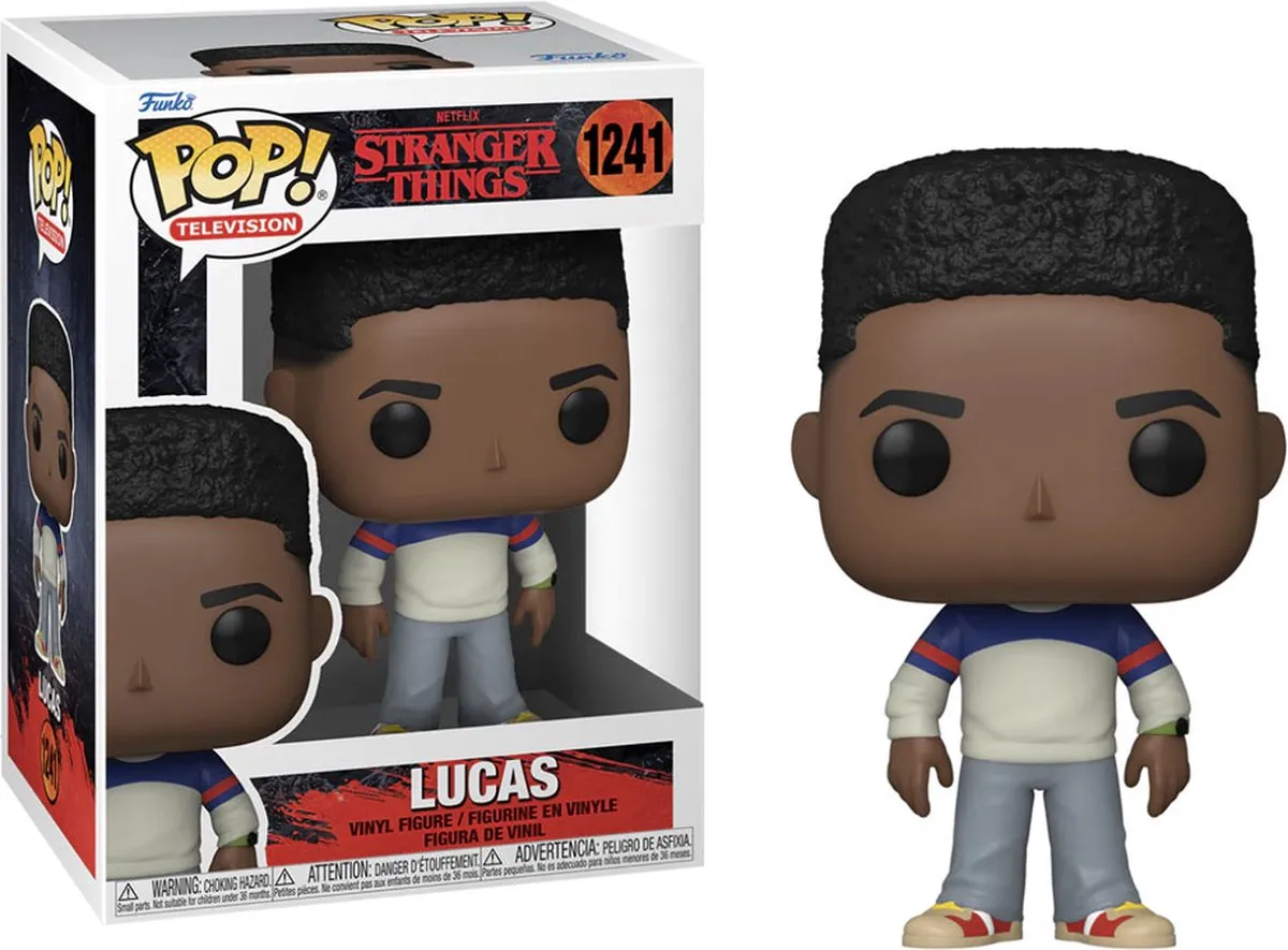 Funko Pop Television Stranger Things Lucas #1241 - Multi