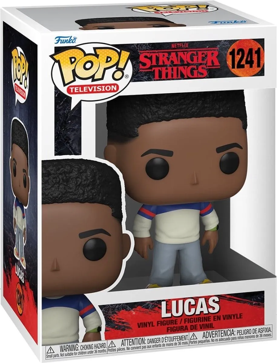 Funko Pop Television Stranger Things Lucas #1241 - Multi