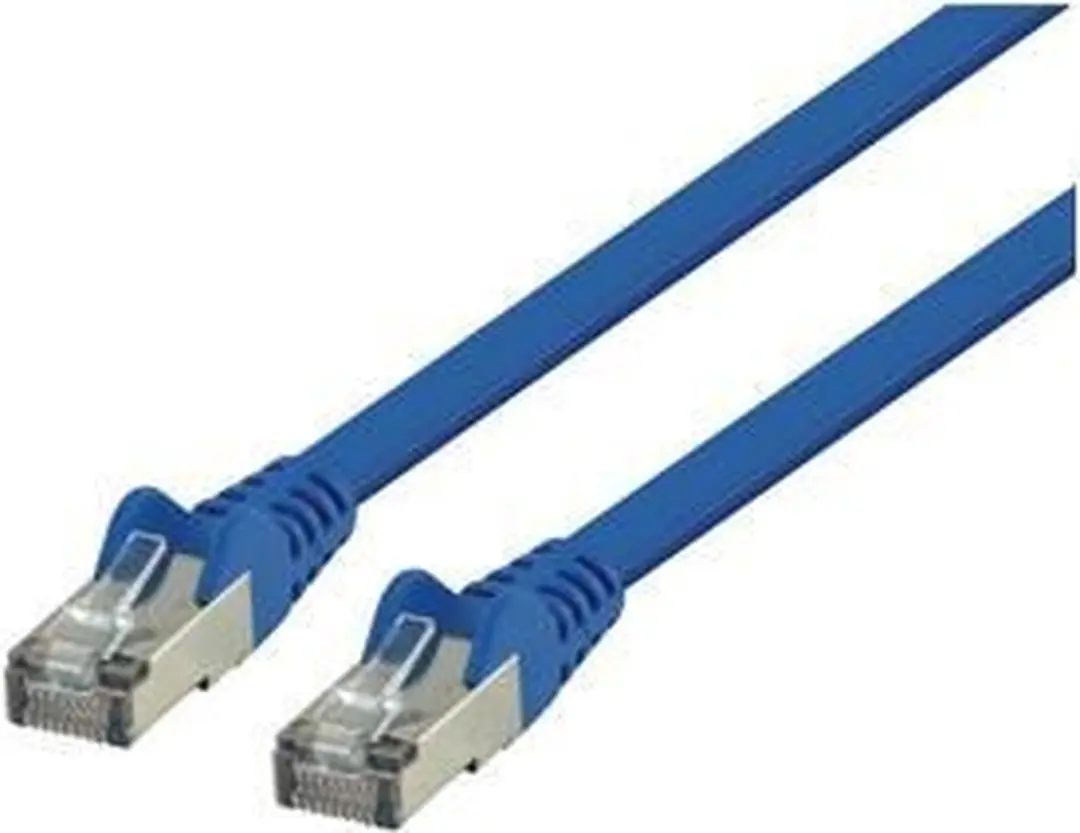 Valueline FTP CAT6 Platte Netwerkkabel 1,00m