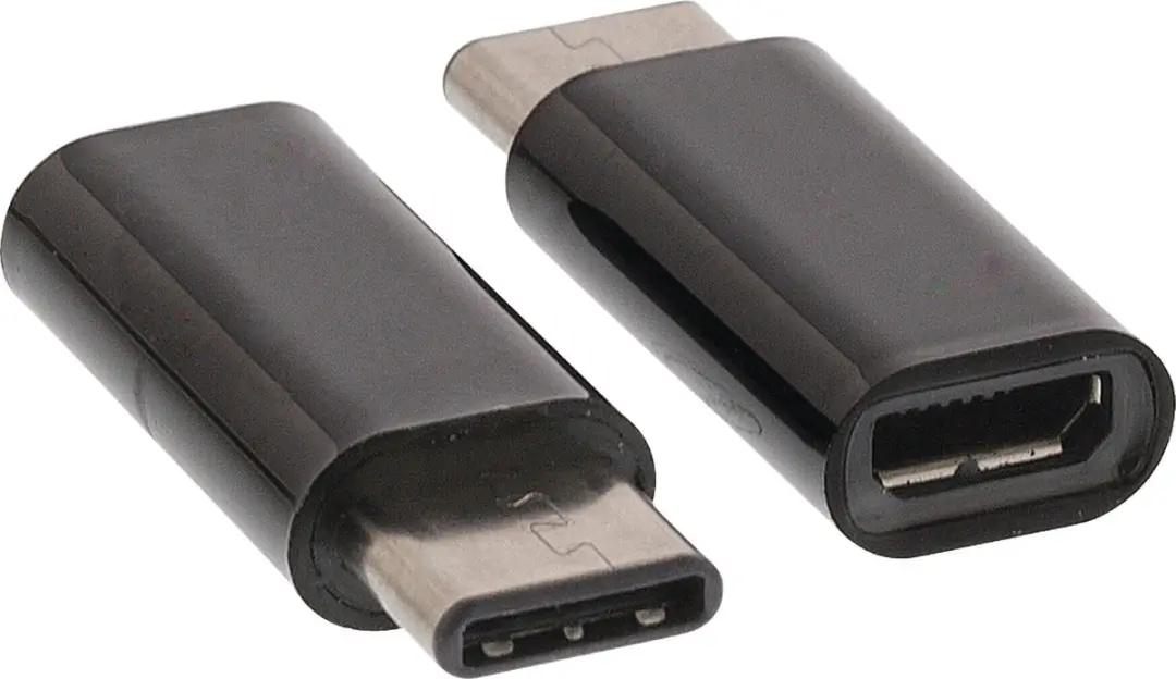 Valueline VLCP60910B USB-C naar USB Micro-B Adapter - Zwart