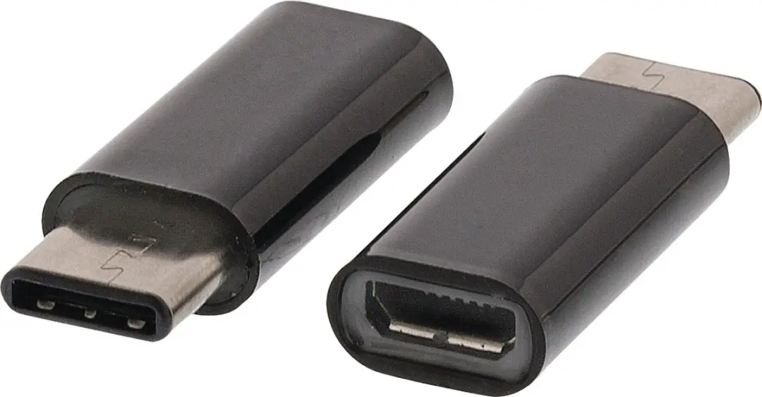 Valueline VLCP60910B USB-C naar USB Micro-B Adapter